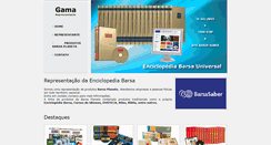Desktop Screenshot of enciclopediabarsa.com.br